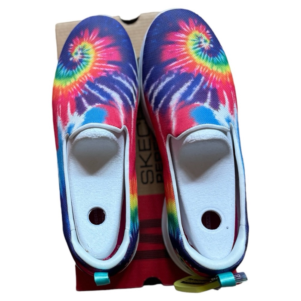 Skechers Slip-On Sneakers - Tie-Dye Rainbow - Picture 5 of 5